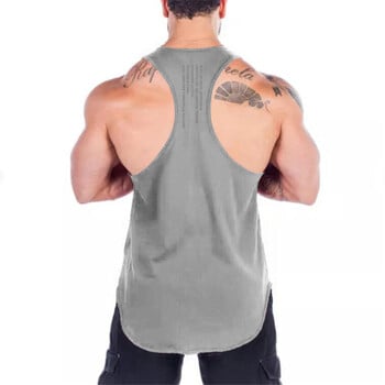 Νέες αφίξεις Bodybuilding stringer Quick Dry man Mesh Gym αμάνικο πουκάμισο ανδρικό γιλέκο γυμναστικής Singlet αθλητικά ενδύματα γυμναστικής μπλούζα