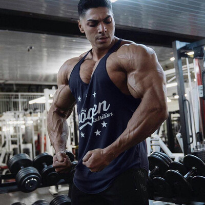 Vasaras skriešanas veste Vīriešu muskuļu sporta T krekls bez piedurknēm kultūrisms, sporta zāle fitnesa treniņu T-krekls sporta veste apakškrekls