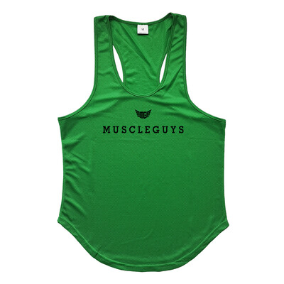 Vyriški sporto ir kūno rengybos lengvi apatiniai apatiniai marškinėliai be rankovių, treniruoklių salės tinklinė, kvėpuojanti liemenė išoriniam dėvėjimui