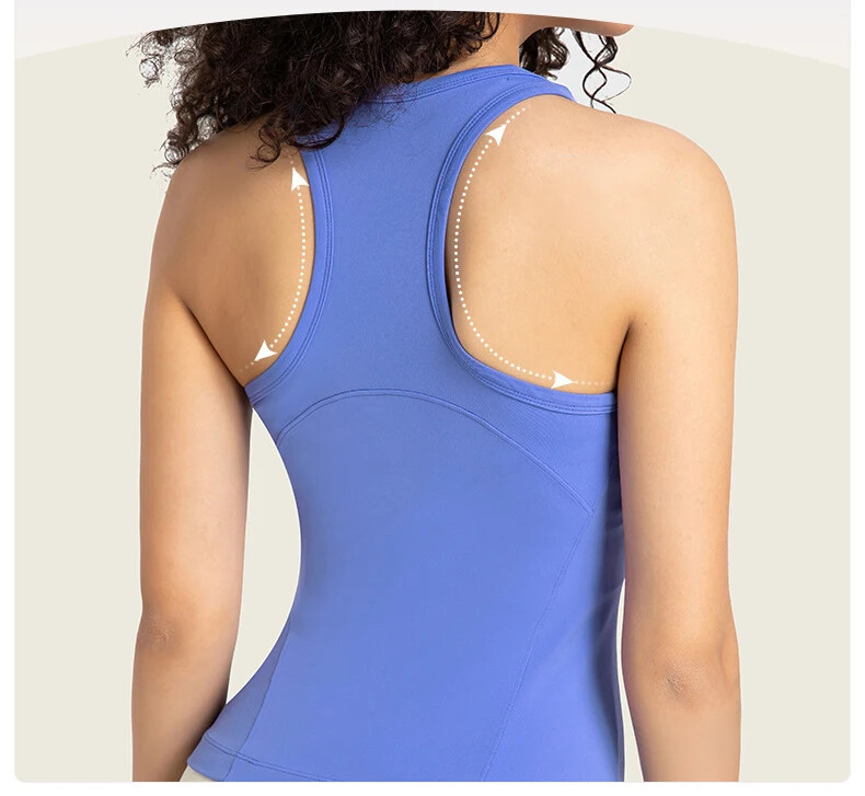 Moteriškas, prigludęs iki juosmens, sviestinis, minkštas lenktyninis, prakaitą sugeriantis, kvėpuojantis odai, elastingas jogos liemenis