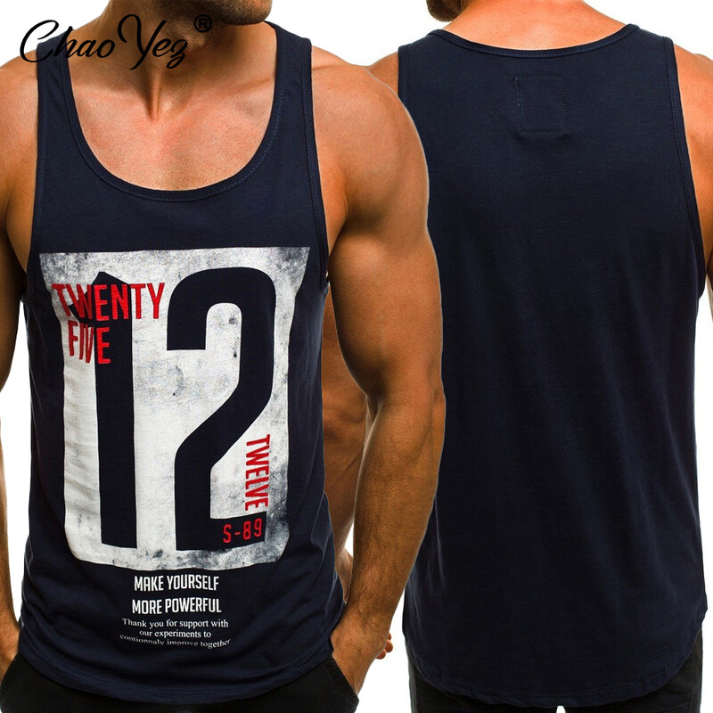Tricou pentru bărbați, cu imprimeu, numărul 12, tricou de culturism respirabil, vestă de gimnastică, tricou pentru bărbați, tricou pentru fitness, la modă.
