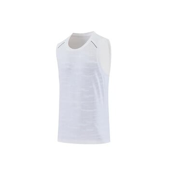 Γρήγορη ξήρανση O-neck Fitness Tank Top Ανδρικό καλοκαιρινό μυϊκό γιλέκο γυμναστικής Αμάνικο πουκάμισο Bodybuilding Αθλητικά μονόπρακτα