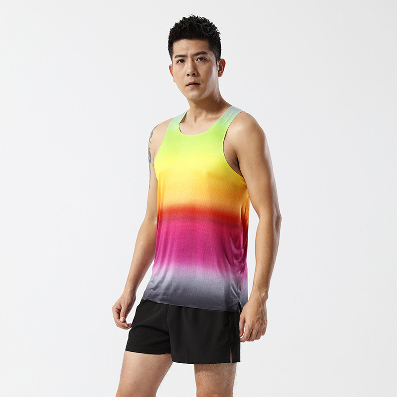 Suaugusiems vyrams Moterų bėgimo marškinėliai Aptempti treniruoklių salė Fitneso maratono marškinėliai Sportiniai pratimai Krepšinio liemenė Drabužiai B28