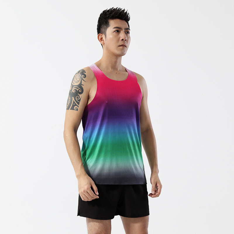 Suaugusiems vyrams Moterų bėgimo marškinėliai Aptempti treniruoklių salė Fitneso maratono marškinėliai Sportiniai pratimai Krepšinio liemenė Drabužiai B28