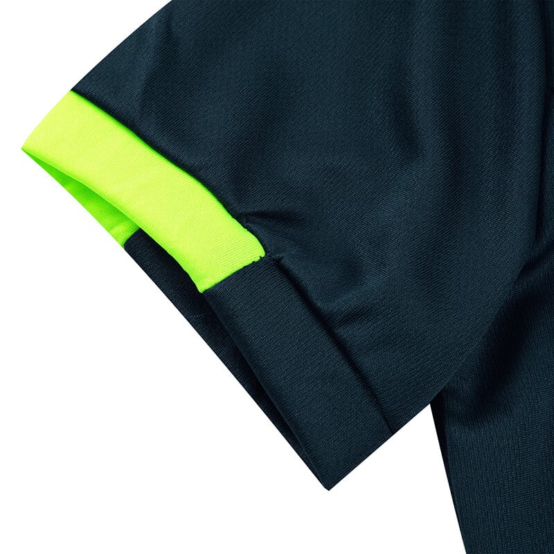 Vyriški fitneso greito džiūvimo trumpomis rankovėmis priežastiniai vyriški sportiniai marškinėliai vasariniai Crew kaklo dryžuoto rašto sportiniai viršutiniai treniruočių sporto marškinėliai