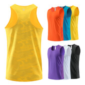 Мъжки потник Runnning Speed Singlet Fitness Shirt Дамска жилетка без ръкави Athlete Track Field Singlet Personalization
