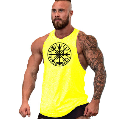 Vyriški medvilniniai marškinėliai be rankovių treniruoklių salė Kultūrizmo treniruočių viršutiniai marškinėliai Muscle Fitness Vasariniai medvilniniai, kvėpuojanti, sugerianti prakaitą liemenė