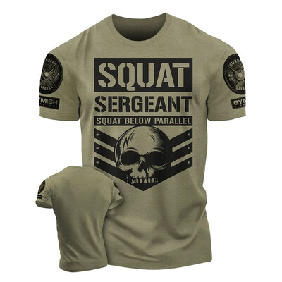 Tricou de antrenament imprimat 3D pentru bărbați, tricou cu mânecă scurtă de sală distractivă, top elastic respirabil