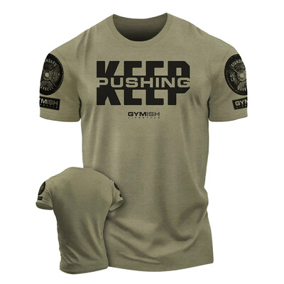 Tricou de antrenament imprimat 3D pentru bărbați, tricou cu mânecă scurtă de sală distractivă, top elastic respirabil