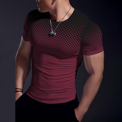 Tricou pentru bărbați, fitness, ușor, moale, confortabil, pentru mușchi