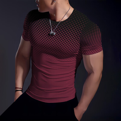 Tricou pentru bărbați, fitness, ușor, moale, confortabil, pentru mușchi