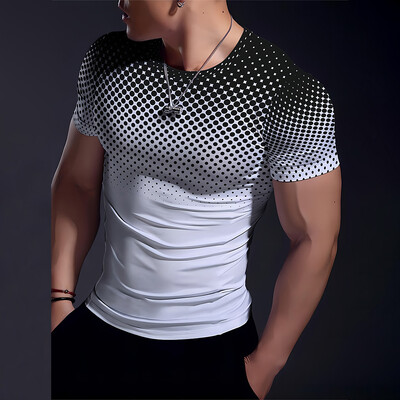 Tricou pentru bărbați, fitness, ușor, moale, confortabil, pentru mușchi