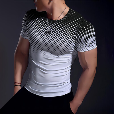 Tricou pentru bărbați, fitness, ușor, moale, confortabil, pentru mușchi