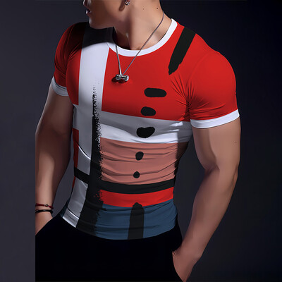 Tricou pentru bărbați, fitness, ușor, moale, confortabil, pentru mușchi