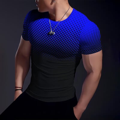 Tricou pentru bărbați, fitness, ușor, moale, confortabil, pentru mușchi