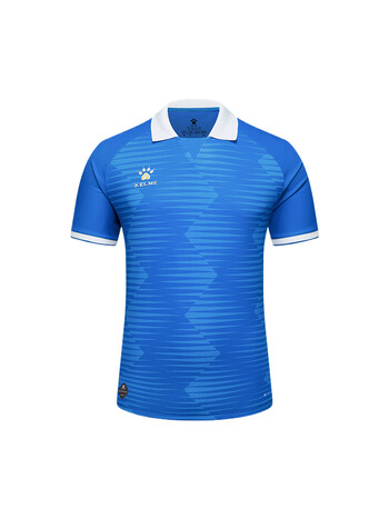 Kelme Soccer T-shirt Sports Leisure Running Gym Άσκηση Προπόνηση Elastic Quick Drying κοντά μανίκι Ανδρικό μπλουζάκι πόλο