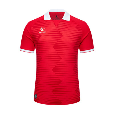 Tricou Kelme Fotbal Sport Timp liber Alergare Sală antrenament Exercițiu Elastic Uscare rapidă Tricou cu mânecă scurtă Tricou polo pentru bărbați