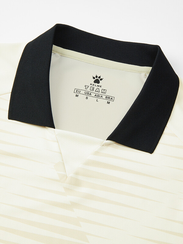 Tricou Kelme Fotbal Sport Timp liber Alergare Sală antrenament Exercițiu Elastic Uscare rapidă Tricou cu mânecă scurtă Tricou polo pentru bărbați