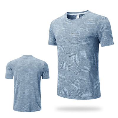 (M-5XL) Muška brza sportska majica širokog kroja za trčanje, nogomet, košarka, teretana, majica kratkih rukava, prozračne majice za fitness