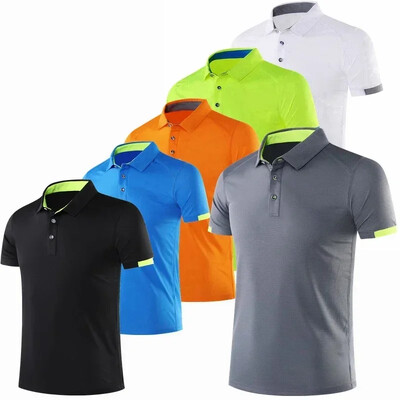 Hanorace pentru bărbați, jerseu de golf, tenis, alergare, sport, gimnastică, fitness, cămăși mari, haine de antrenament, cu uscare rapidă, respirabile, 6XL