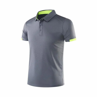 Hanorace pentru bărbați, jerseu de golf, tenis, alergare, sport, gimnastică, fitness, cămăși mari, haine de antrenament, cu uscare rapidă, respirabile, 6XL