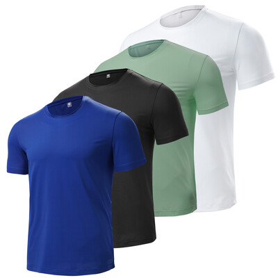 Bărbați, femei, tricou sport cu mânecă scurtă, cu uscare rapidă, tricou pentru gimnastică, tricou pentru antrenor, pentru alergare, pentru adolescent, îmbrăcăminte sportivă respirabilă