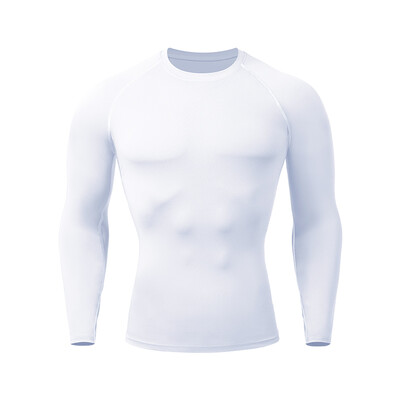 Cămăși de compresie Rashguard pentru bărbați, cu uscare rapidă, cămăși de fitness pentru sală de gimnastică, primăvară, plajă, surfing, sport atletic, alergare, maiuri de antrenament, tricouri