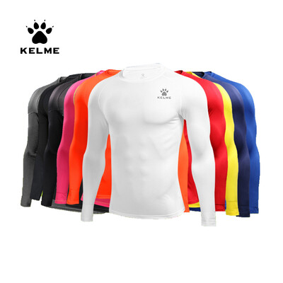 KELME Tricouri pentru alergare bărbați Cămăși de compresie Culturism Colanți sport Mâneci lungi Exercițiu Antrenament Fitness 3891113