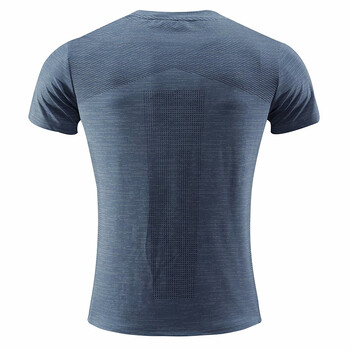 (S-4XL) Μπλουζάκια γυμναστικής προπόνησης Quick Dry Breathable Summer Gym προπόνηση κοντομάνικο πουκάμισο για τρέξιμο Crossfit Fitness μπλουζάκια