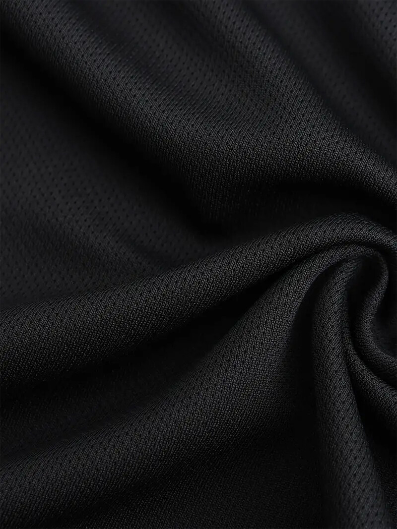 Cămașă sport cu mâneci lungi, 3 culori, 3 piese, pentru bărbați, cu gâtul rotund, cu uscare rapidă.