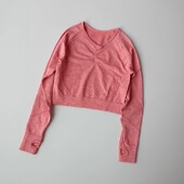 Ženske bešavne joga majice dugih rukava, kratke majice, brzosušeće, uske majice za vježbanje u teretani Ženska sportska majica kratkih rukava za fitnes