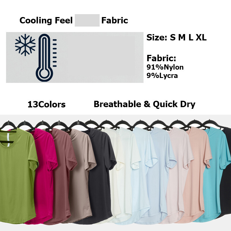 Tricou de yoga cu mânecă scurtă de vară, pentru femei, de culoare uni, cămașă moale pentru alergare, ușoară, respirabilă, cu uscare rapidă, bluză de top pentru fitness