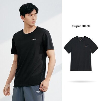 361 de grade Bărbați Tricou cu mâneci scurte Respirabil Uscare rapidă Gât rotund Antrenament Fitness Top Sport Bărbați 652324112J