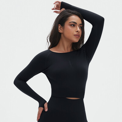 Respirabil antrenament de gimnastică Top Antrenament alergare Fitness Top costum de alergare rezistent la vânt Respirabil Uscare rapidă Sport Yoga Îmbrăcăminte