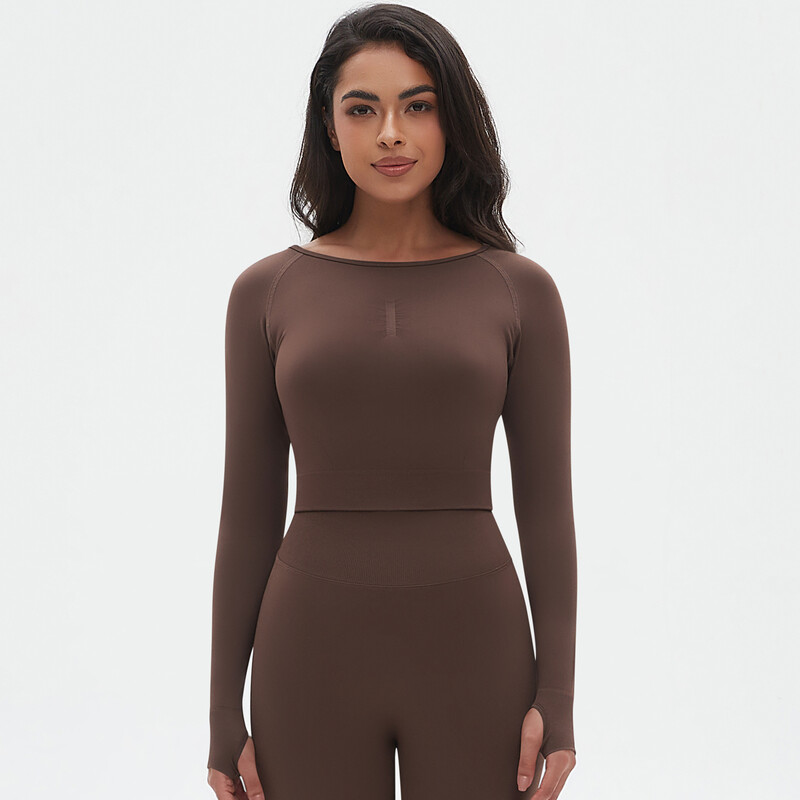 Respirabil antrenament de gimnastică Top Antrenament alergare Fitness Top costum de alergare rezistent la vânt Respirabil Uscare rapidă Sport Yoga Îmbrăcăminte