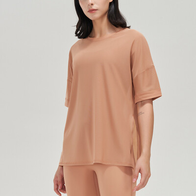 Tricou sport pentru fitness, respirabil, rece ca gheață, pentru femei, Topuri pentru yoga, cămașă cu mânecă scurtă pentru sport pentru gimnastică, îmbrăcăminte sport pentru femei, haine de antrenament