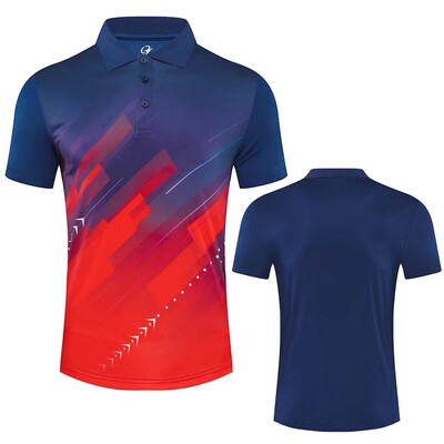 Tricouri de tenis noi Bărbați, femei, fete, haine de badminton, copii, tenis de masă, uniforme de fotbal, tricouri, îmbrăcăminte sport pentru sală, cămăși pentru alergare
