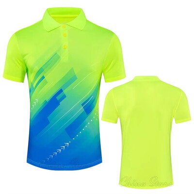 Tricouri de tenis noi Bărbați, femei, fete, haine de badminton, copii, tenis de masă, uniforme de fotbal, tricouri, îmbrăcăminte sport pentru sală, cămăși pentru alergare