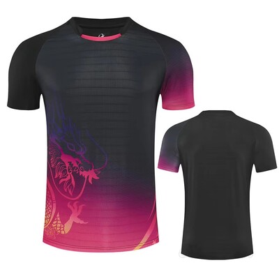 Tricouri de tenis noi Bărbați, femei, fete, haine de badminton, copii, tenis de masă, uniforme de fotbal, tricouri, îmbrăcăminte sport pentru sală, cămăși pentru alergare