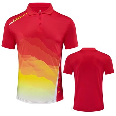 Tricouri de tenis noi Bărbați, femei, fete, haine de badminton, copii, tenis de masă, uniforme de fotbal, tricouri, îmbrăcăminte sport pentru sală, cămăși pentru alergare