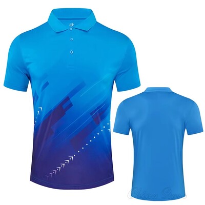 Tricouri de tenis noi Bărbați, femei, fete, haine de badminton, copii, tenis de masă, uniforme de fotbal, tricouri, îmbrăcăminte sport pentru sală, cămăși pentru alergare