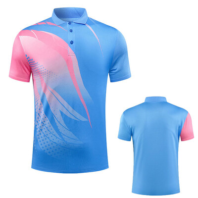 Tricouri de tenis noi Bărbați, femei, fete, haine de badminton, copii, tenis de masă, uniforme de fotbal, tricouri, îmbrăcăminte sport pentru sală, cămăși pentru alergare