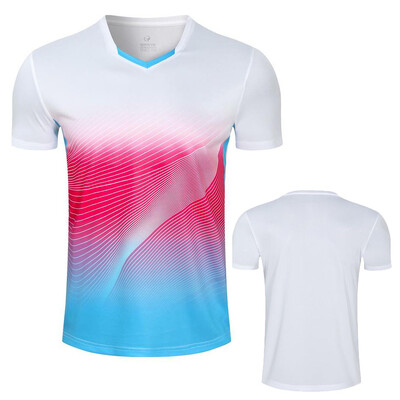 Tricouri de tenis noi Bărbați, femei, fete, haine de badminton, copii, tenis de masă, uniforme de fotbal, tricouri, îmbrăcăminte sport pentru sală, cămăși pentru alergare