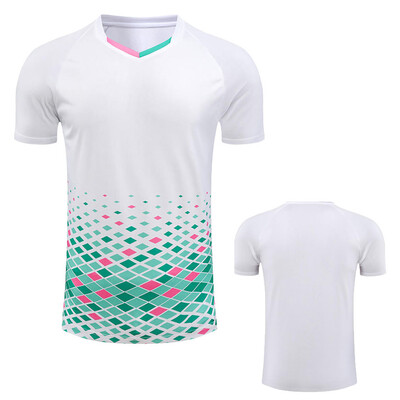 Tricouri de tenis noi Bărbați, femei, fete, haine de badminton, copii, tenis de masă, uniforme de fotbal, tricouri, îmbrăcăminte sport pentru sală, cămăși pentru alergare