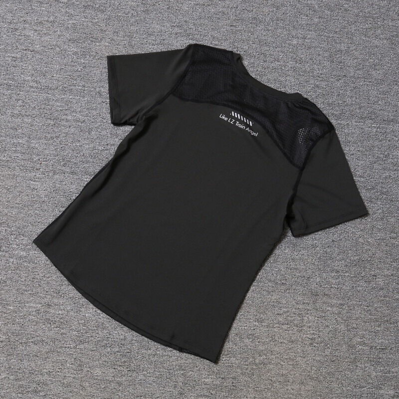 2024 Tricou sport pentru femei Yoga Top cu mânecă scurtă cu plasă laterală Alergare Sală Îmbrăcăminte sport Fete Fitness Top Yoga