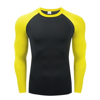 Tricou universal cu mânecă lungă în patru sezoane Cămașă de iarnă în partea de jos Cămașă sport Top pentru bărbați Tricou pentru gimnastică Cămașă de echitație pentru motocicletă cu adaptare musculară 2024