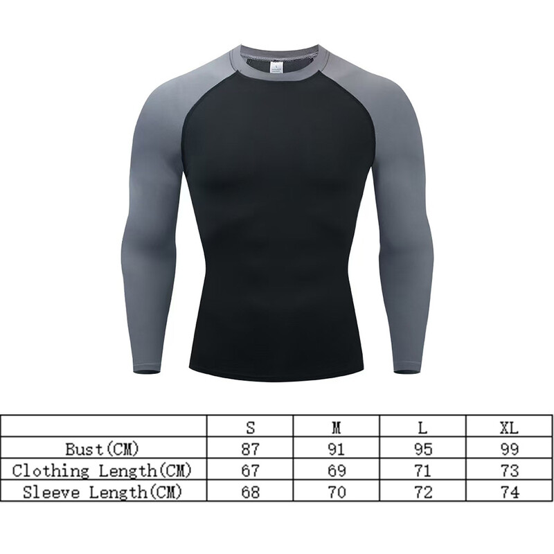 Tricou universal cu mânecă lungă în patru sezoane Cămașă de iarnă în partea de jos Cămașă sport Top pentru bărbați Tricou pentru gimnastică Cămașă de echitație pentru motocicletă cu adaptare musculară 2024