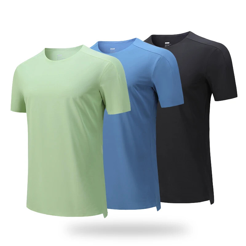 (S-2XL) Tricou sport ușor cu uscare rapidă Bărbați Tricou cu mânecă scurtă pentru alergare cu mânecă scurtă