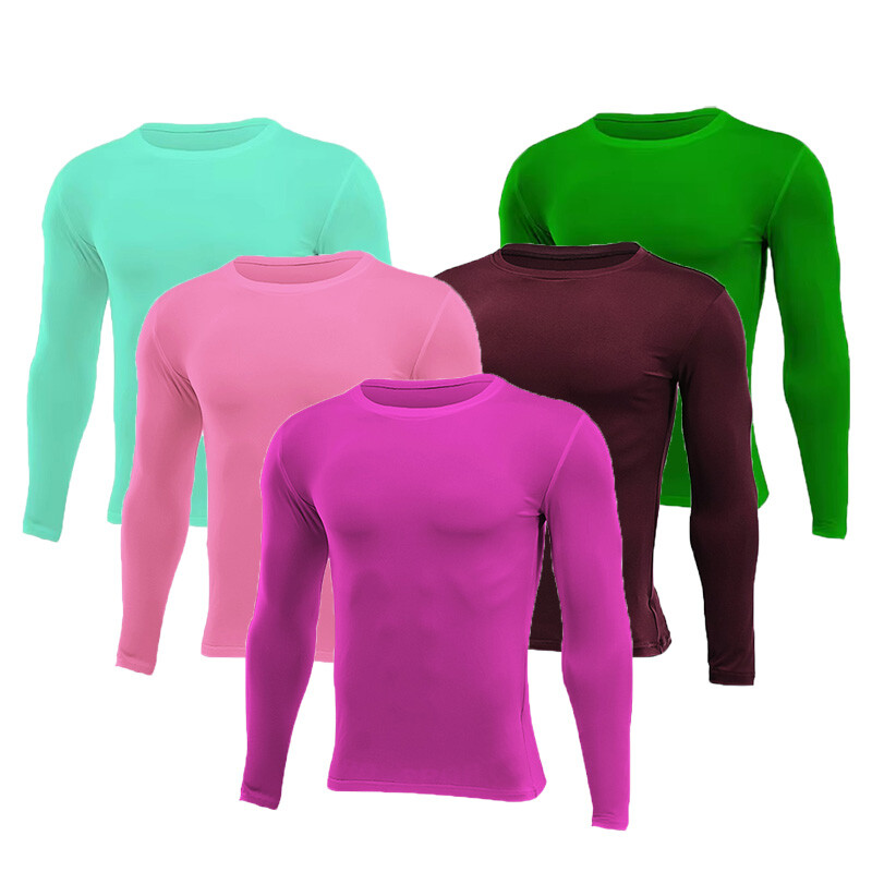 Bărbați, femei, copii, copii, băiat, fată, compresie, alergare, tricou lung, fitness, sport, baschet, fotbal, sală, îmbrăcăminte sportivă, haine E689