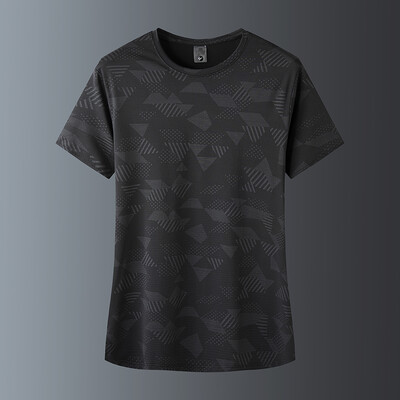 Ljetna sportska majica kratkih rukava s kratkim rukavima koja se brzo suši od ledene svile za par, udobna i prozračna ženska majica za van